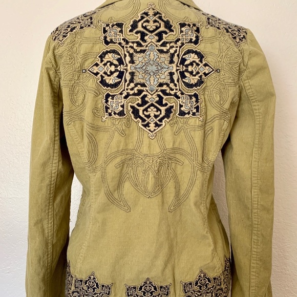 Johnny Was Mandala corduroy jacket S NWT - Picture 2 of 4